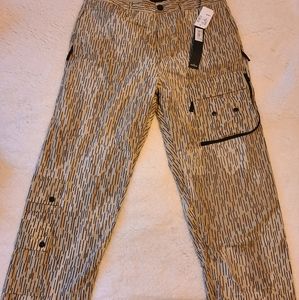 Stone Island Rain Camouflage Printed Cargo Pants